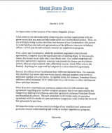47 Senators' Open Letter to Iran